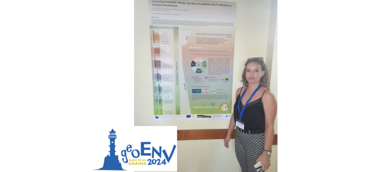 REECOL presented on geoENV2024 conference